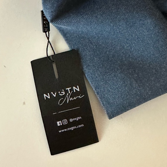 NVGTNg Slate Blue Buttery Soft High Waisted Seamless Activewear Leggings NWT XS - Picture 9 of 16